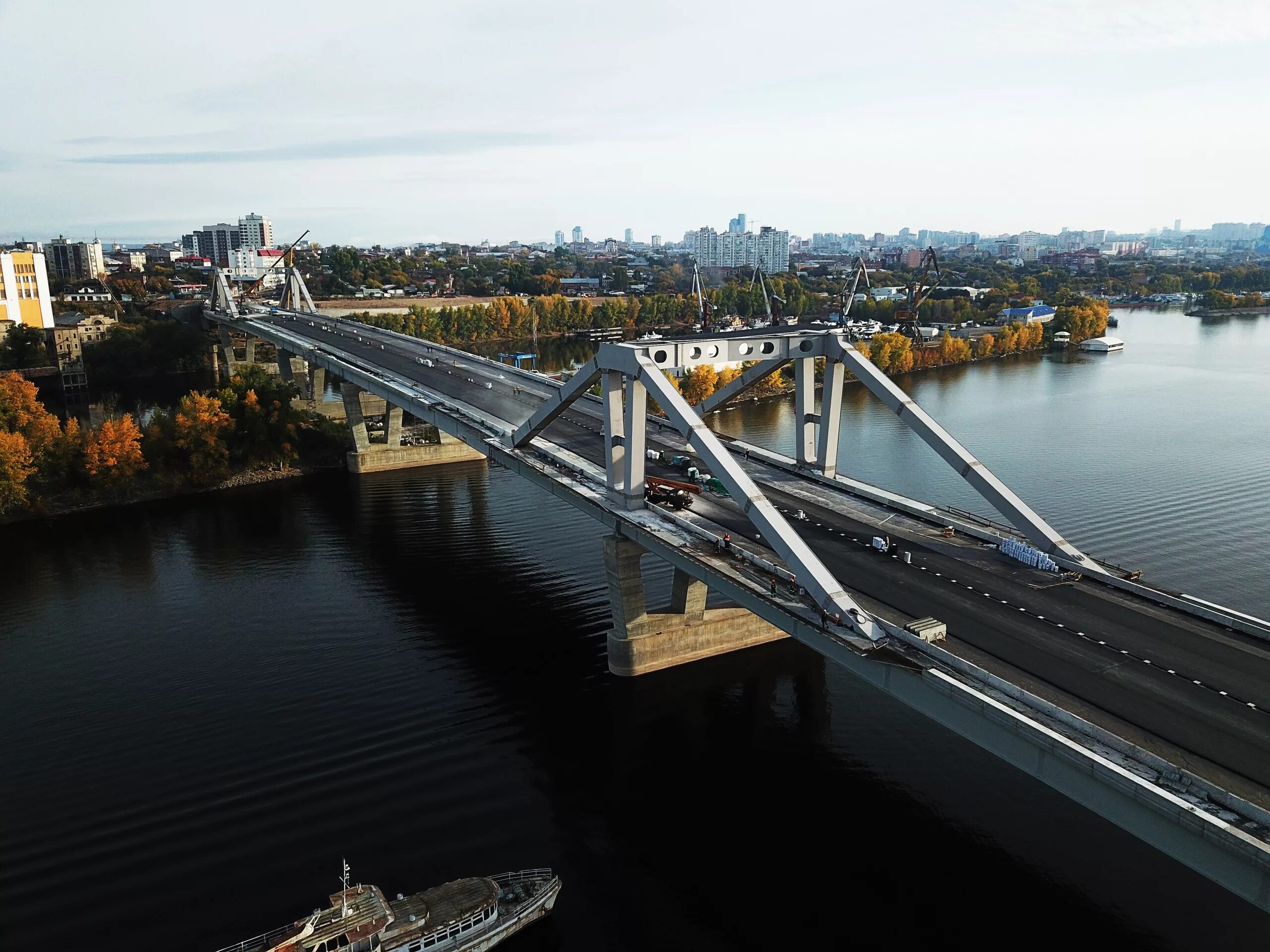 Фрунзенский мост Самара. Мост Фрунзе Самара. Самара мост через Самарку. Фрунзенский мост через реку Самара.