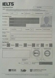 Сертификат ielts