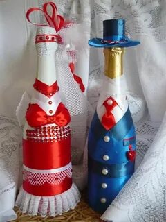 Бутылка подарок на свадьбу