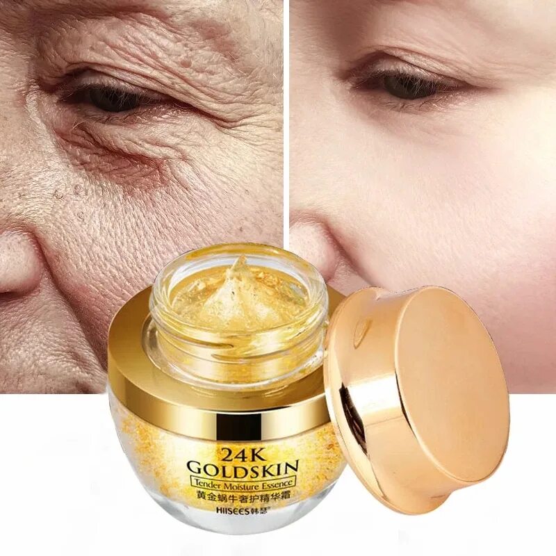 24 K Gold Collagen с улиткой. Корейский крем 24k Gold. Collagen face Cream 24 Gold. 24 K Gold Collagen Snail Firming Eye Essential Cream.