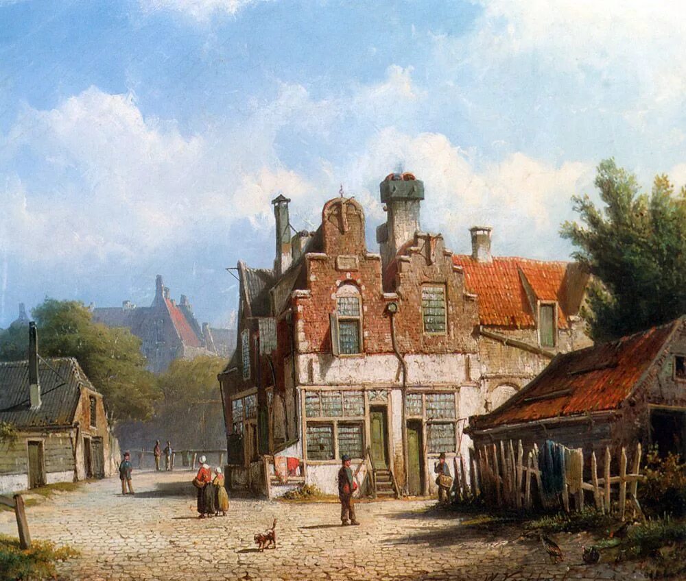 Willem Koekkoek (1839-1895). Куккук Виллем художник. Виллем Куккук Амстердам. Картины художника Willem Koekkoek. Старые европейцы