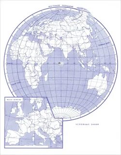 Контурная карта восточная