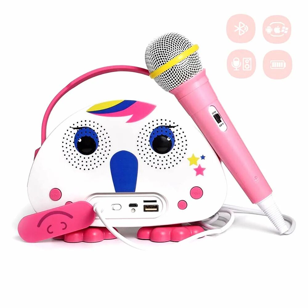 Колонка детская купить. Детский микрофон Microphone Speaker. Poplime Toys детский караоке микрофон беспроводной, портативный. Караоке система микрофон-караоке детский колонка. Микрофон детский с динамиком.