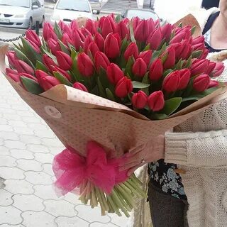 Букет тюльпанов домашнее фото