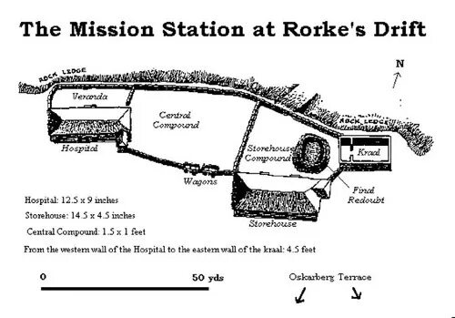 Rorkes drift. Сражение у Роркс-дрифт. Роркс дрифт схема форта. Сражение у Роркс-дрифт 1879. Rorke's Drift Battle Map.