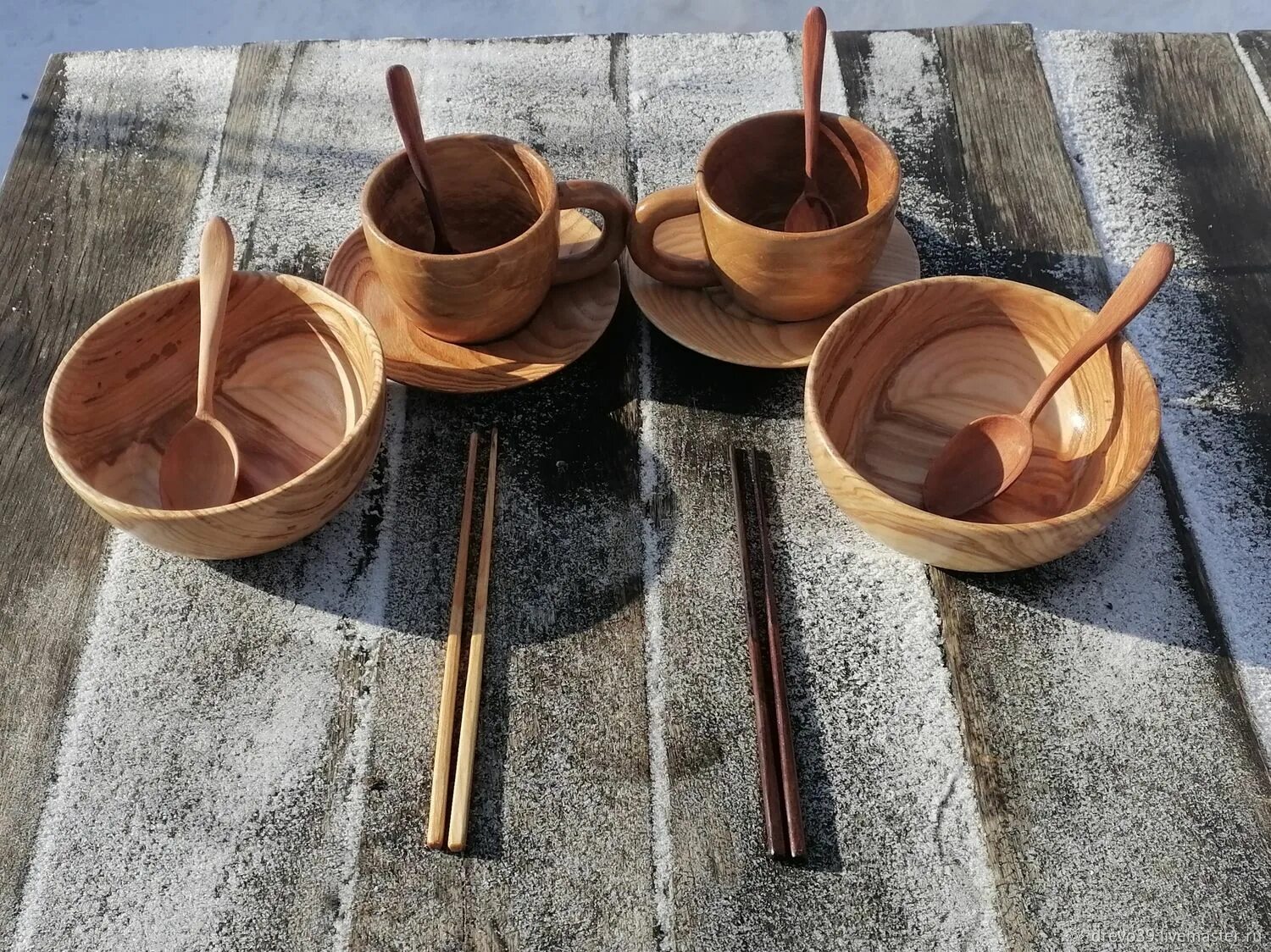 Утварь из дерева. Тарелки из дерева. Точеная деревянная посуда. Деревянная ложка. Современная деревянная посуда.