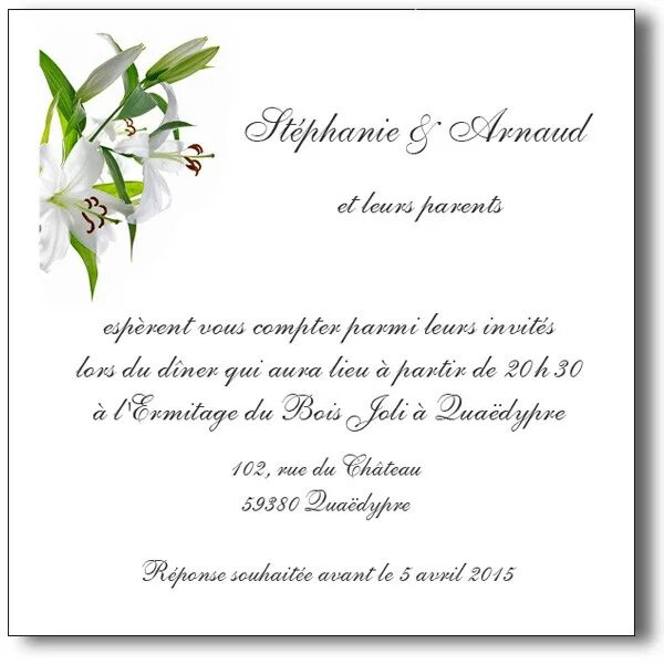 D invite. Carte d'Invitation anniversaire. Reponse a Invitation mariage. Carte d'Invitation exercice. Exemple carte d'Invitation d'anniversaire.