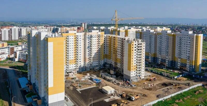 Нанжуль солнечный красноярск ул ольховая фото Купить 2-комнатную квартиру, 59.25 м² по адресу Красноярск, микрорайон Нанжуль-С