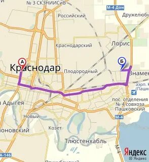 Карта краснодара ставропольская