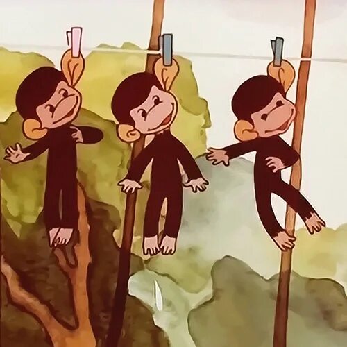 Сколько было обезьянок в мультфильме. Обезьянки фильм 1983. Осторожно обезьянки. Осторожно обезьянки 1984. "осторожно, обезьянки!" (1983-1997).