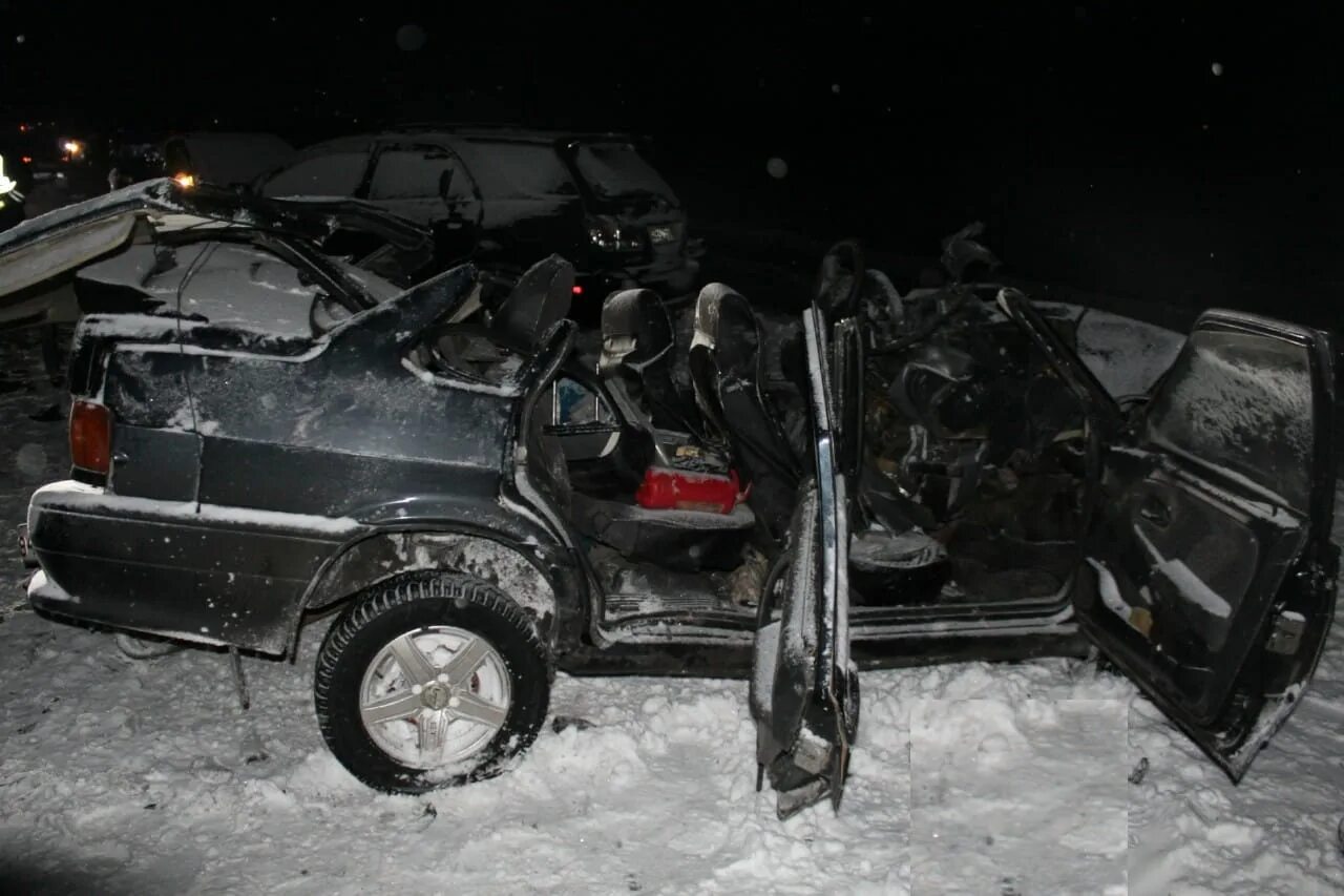 После 8 декабря. ДТП В Барабинске Новосибирской области. Авария под Барабинском на трассе.