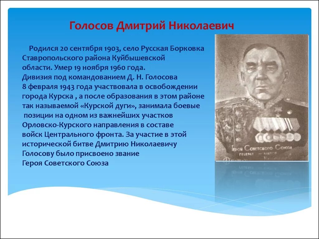 Крылатых голосов. Голосов герой советского Союза. Герои земляки Тольятти.