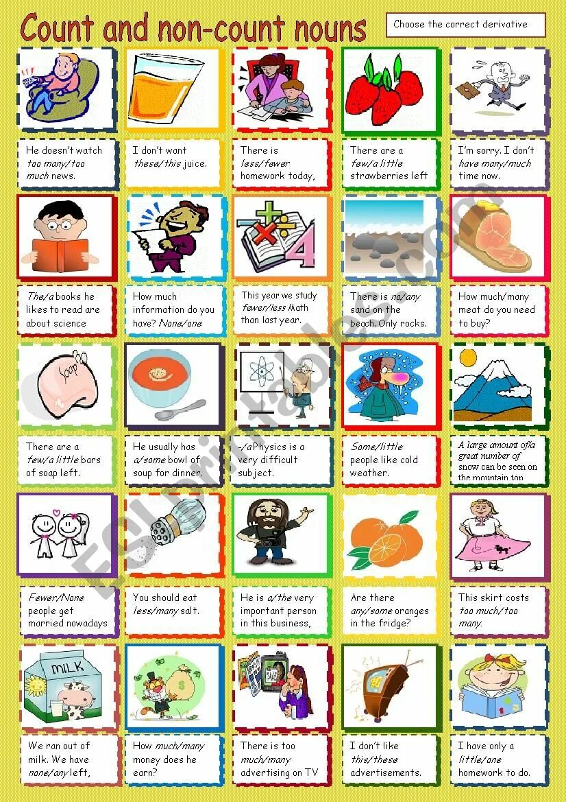 Non count. Count and non count nouns. count uncount. count uncount worksheet. count and noncount nouns exercises.