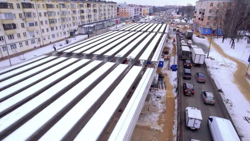 Перестройка октябрьская ул 110 фото Первый этап реконструкции ст. Железнодорожная в Балашихе завершат в августе