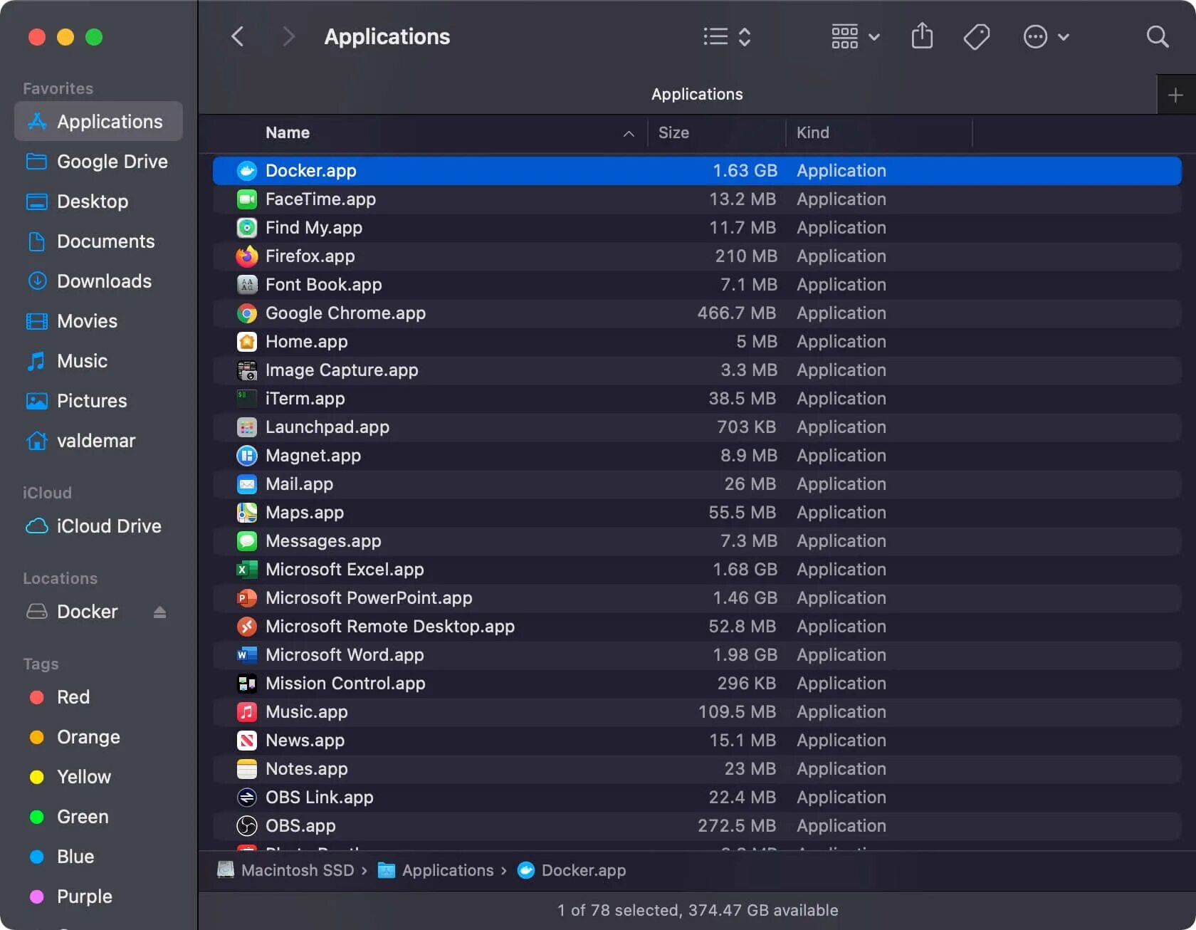Install docker cli