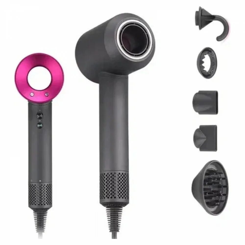 Фен Дайсон hd08. Фен Dysons Supersonic hd08. Фен Dyson Supersonic hd08 фуксия. Фен Dyson Supersonic hd08 Fuchsia/Nickel.