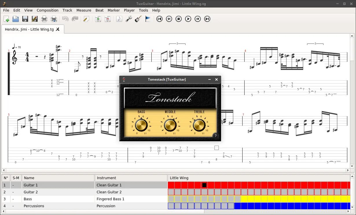 TUXGUITAR. Приложения для табов TUXGUITAR. Бесплатные редакторы табулатур. TUXGUITAR NF,S.