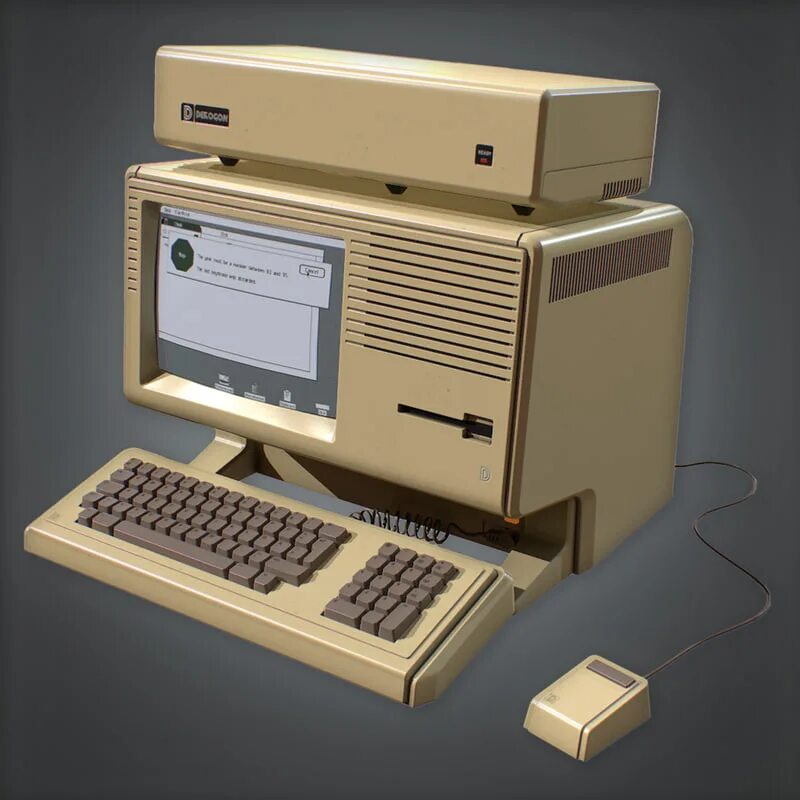 3д модель компьютера. Retro computer 80. модель компьютера. компьютеры старые модели. модель персонального компьютера.