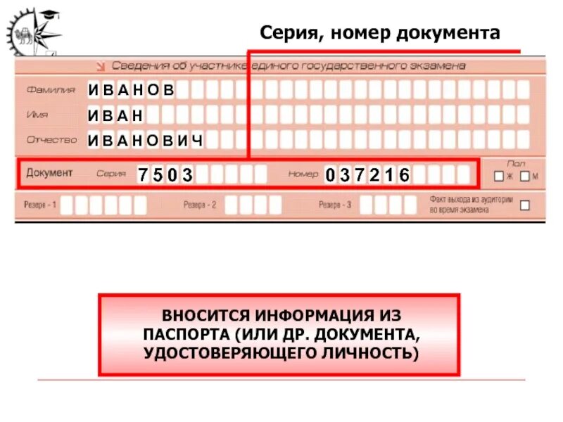 Где написан номер документа. Номер документа.