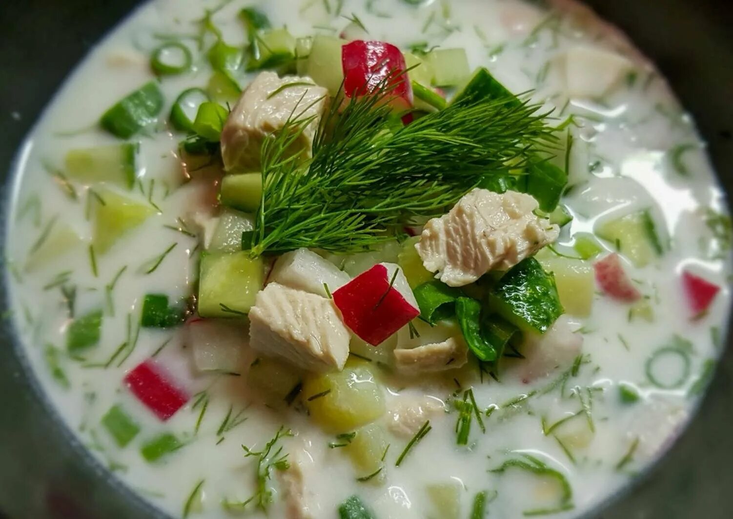 Как сделать вкусную окрошку