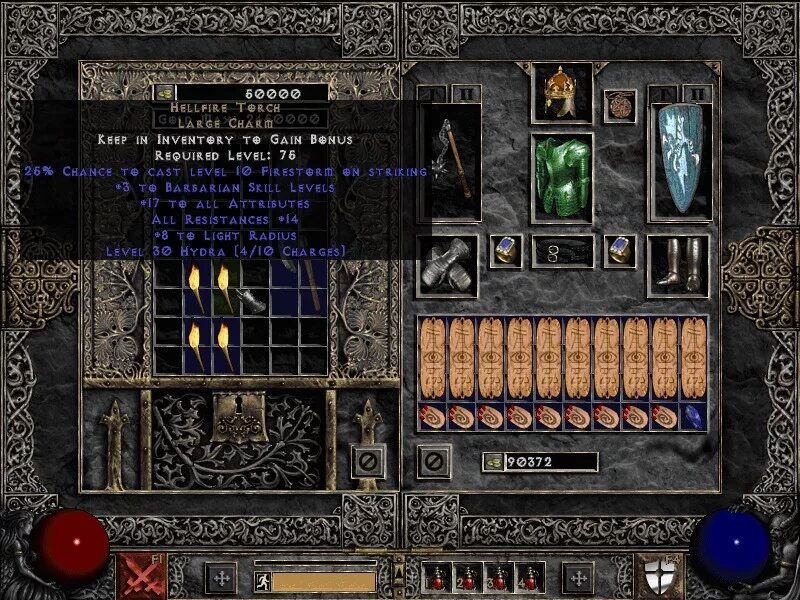 Diablo 2 lod. Диабло 2 талисманов. Diablo 2 кольца. Diablo 2 resurrection инвентарь. Великий оберег диабло 2.