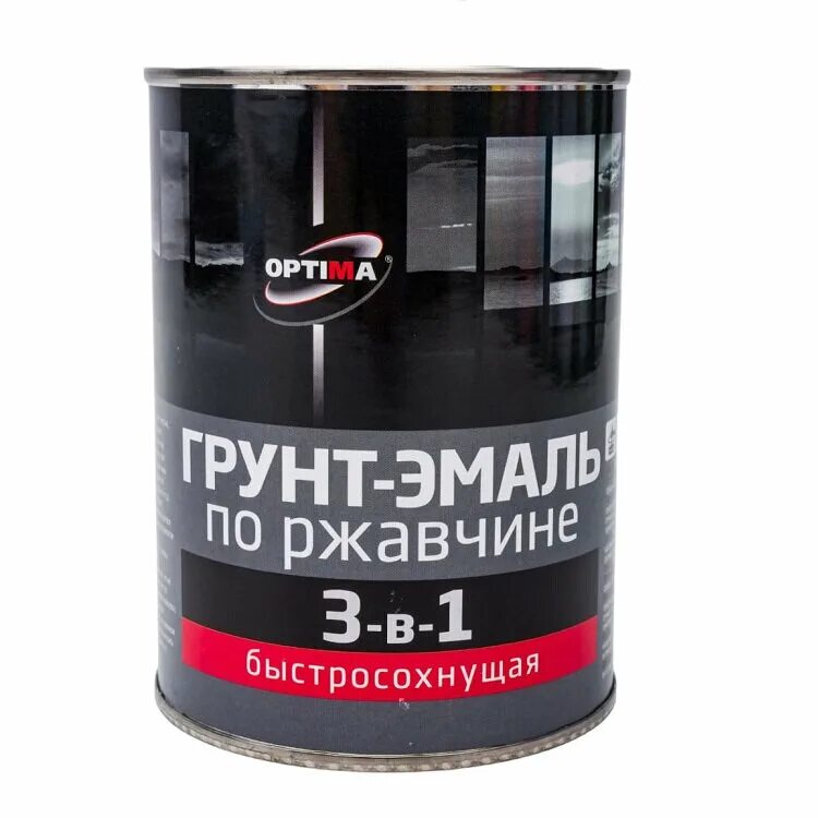Грунт эмаль optima. Грунт быстросохнущий. быстросохнущий грунт эмаль в баллоне.