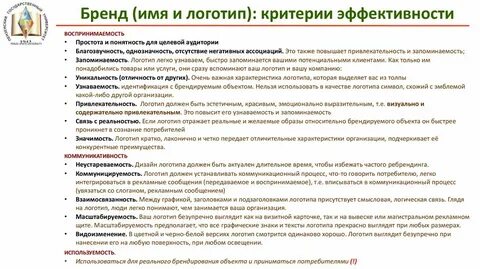 Оценка эффективности бренда