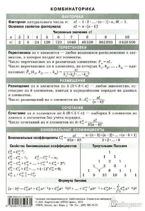 Алгебра 9 класс элементы комбинаторики. Перестановка размещение факториалов. Понятие комбинаторики.факториал. Перестановки, факториал, число сочетаний. Формулы с факториалами в комбинаторике.