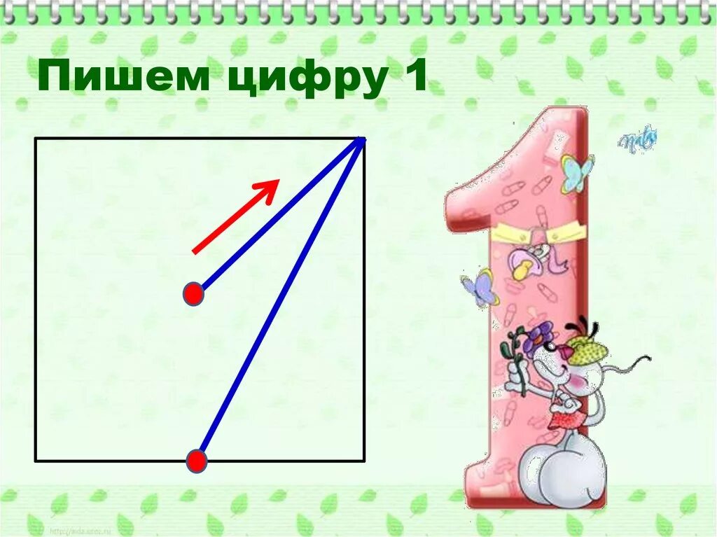 Доверие цифра 1. Написание цифры 1. Правильное написание цифры 1. Цифра один написание. Показ написания цифры 1.