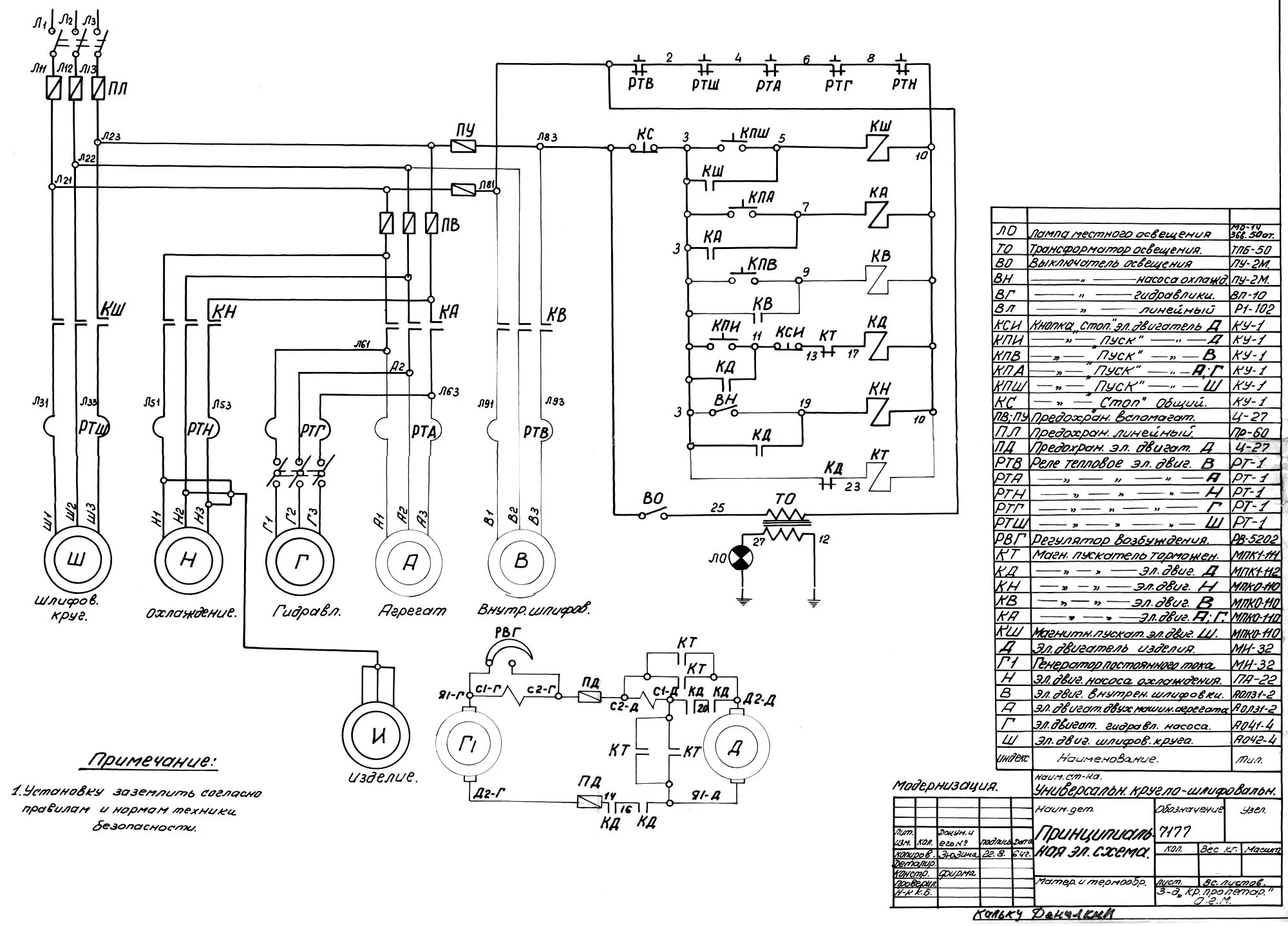Характеристики электрических схем. Станок 3г833 электросхема. Принципиальная электрическая схема станка 3г833. Электрическая схема круглошлифовального станка 3а161. 3к12 круглошлифовальный станок схема принципиальная.