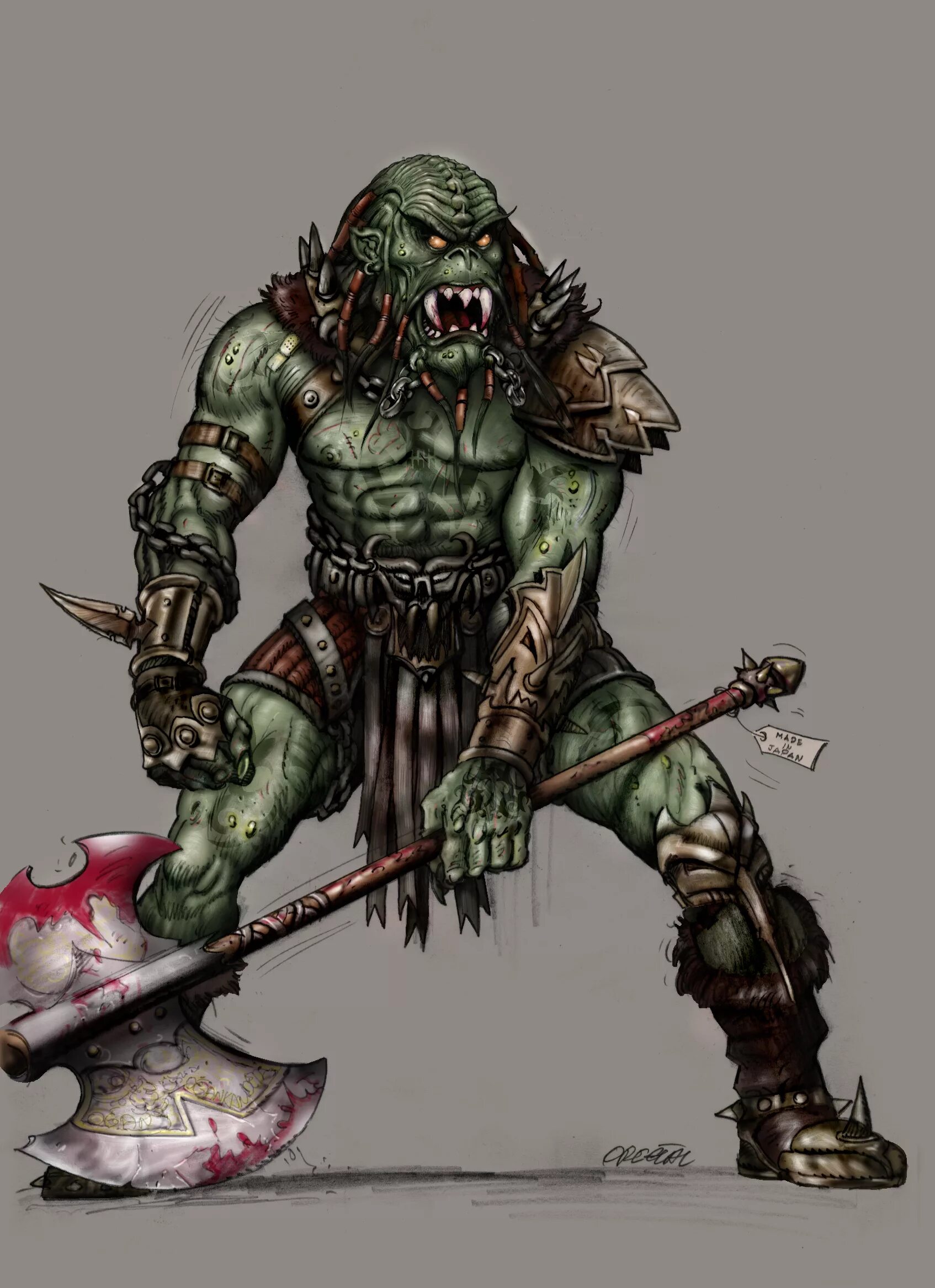 Orc x reader