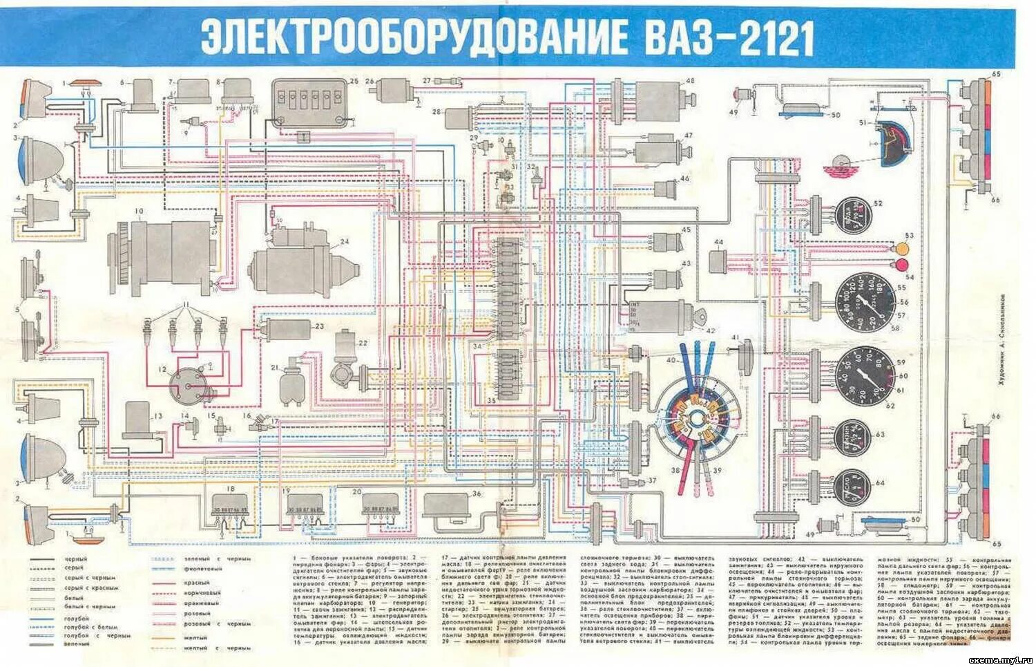 Принципиальная электрическая схема