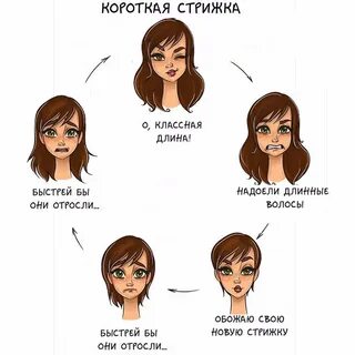Почему женщина коротко стрижется