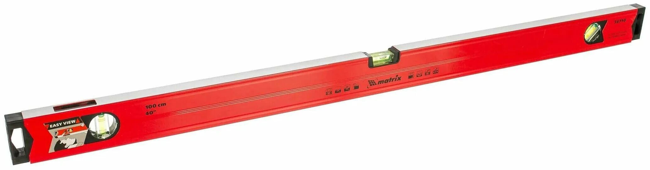 уровень магнитный 1000. уровень vira 100152. уровень 1000 мм. уровень магнитный, 460 мм, 3 глазка// matrix. 6м.