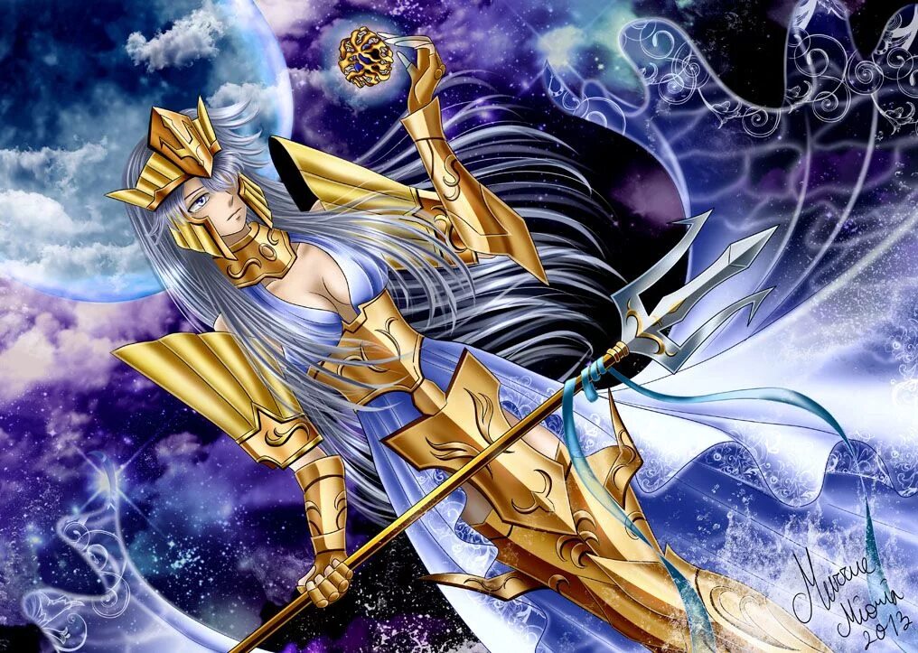 Посейдон повесть. Saint Seiya Посейдон. Seraphina Святой Сейя. Святой Сейя Афродита. Посейдон Рагнарек.