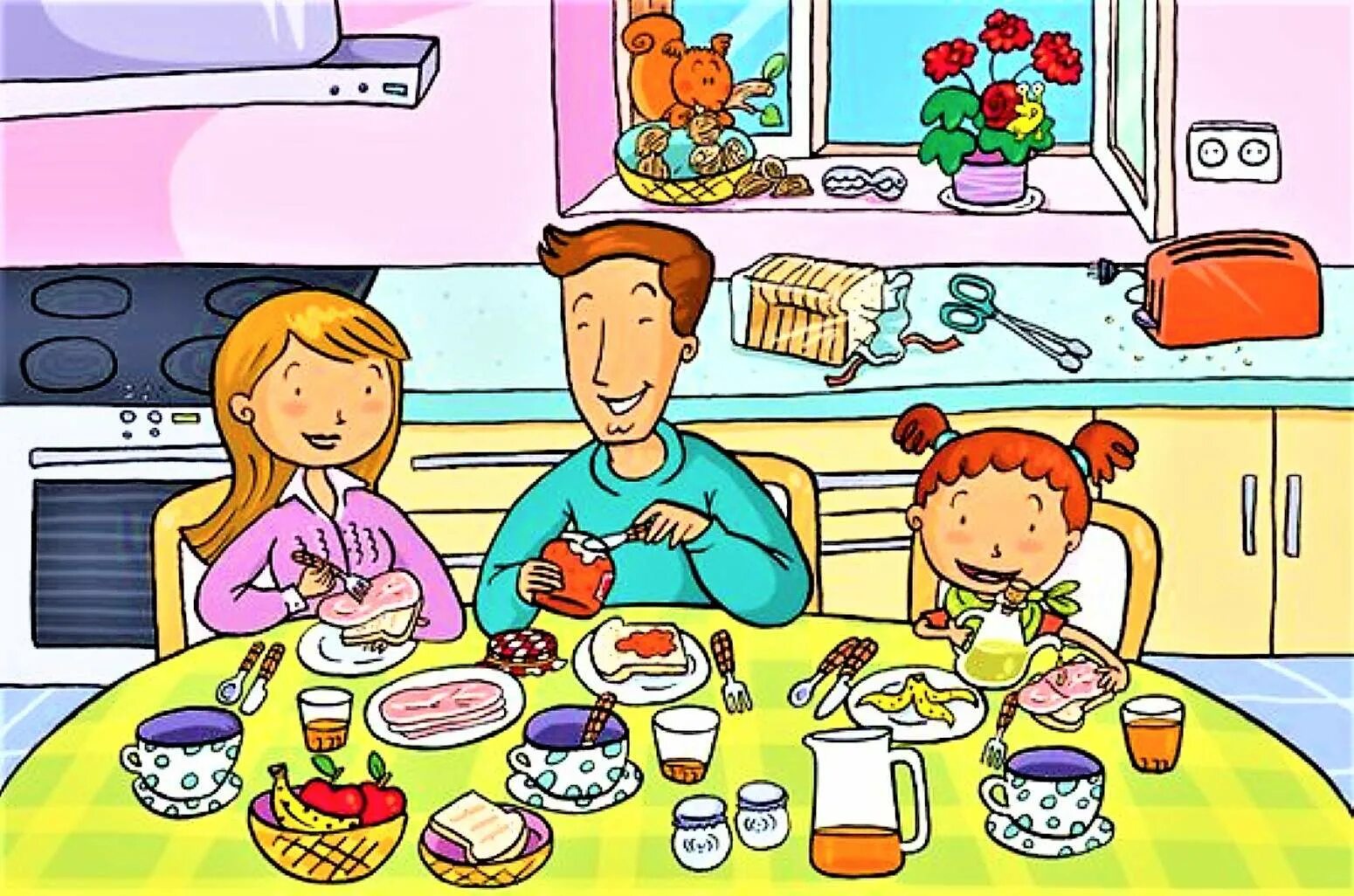 What s dad doing. Детские картинки для описания. Describe the picture food. Picture for describing for Kids. Картинки food for Kids.