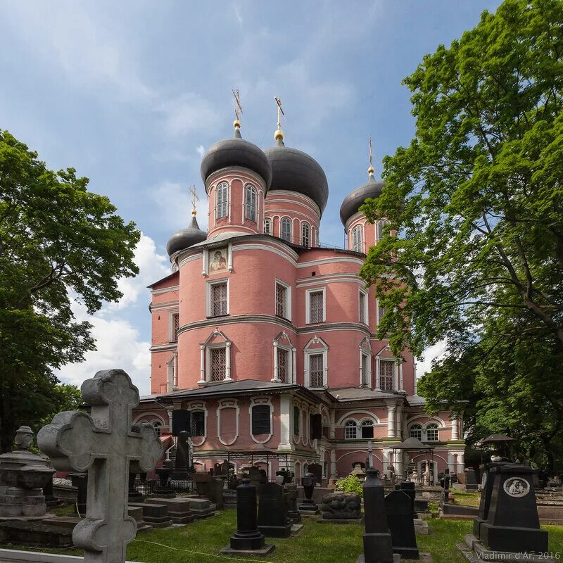 Свято донской монастырь. Храм в Донском монастыре в Москве.