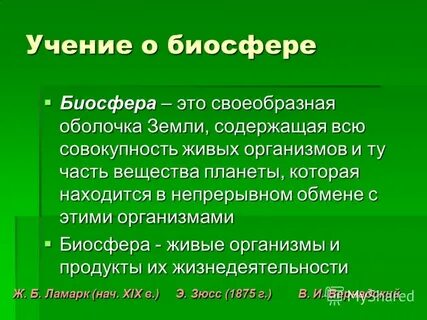 Совокупность всех живых организмов биосферы это