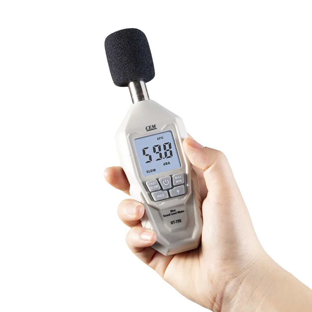 Измеритель уровня шума DT-805. Шумомер с направленным микрофоном. Конструкция шумомера. Шумомер октава