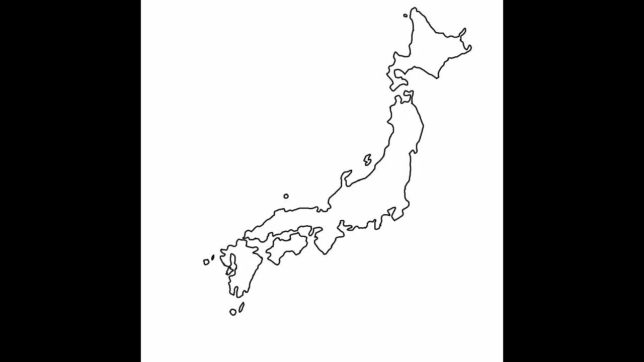 Япония на карте. Контур Японии. Очертания Японии. Очертания Японии на карте. Карта японии рисунок