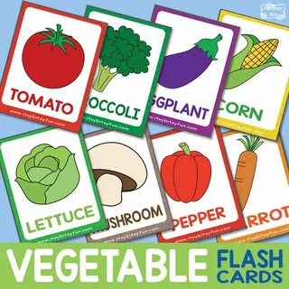 Vegetables flashcards