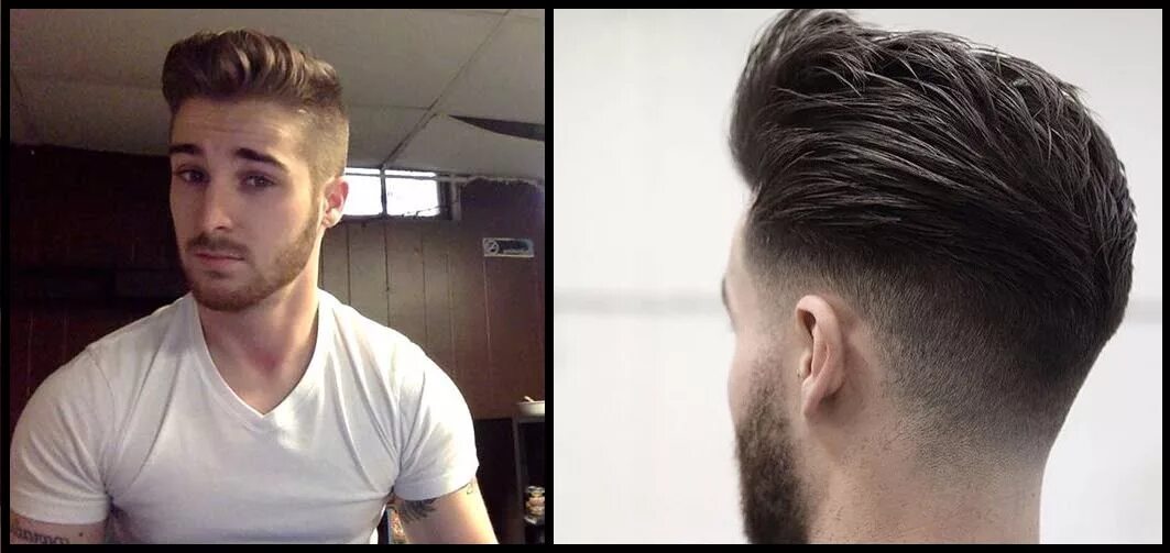 Pin by Дү'рэ Дү'рэ on Hair style Mens hairstyles, Pompadour haircut, Beard hairs