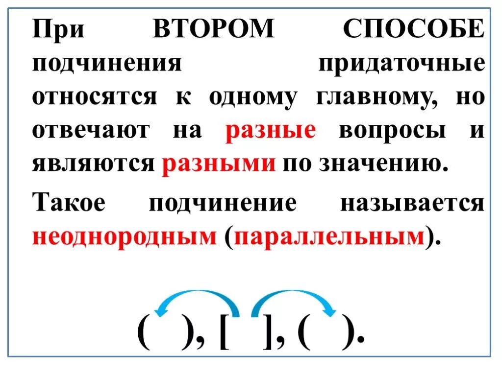 Сложноподчиненное предложение с несколькими придаточными. Параллельное подчинение придаточных. Сложноподчиненные с несколькими придаточными. Способы подчинения придаточных. Презентация спп с несколькими придаточными 9 класс