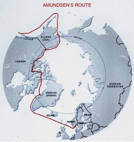 Руаль Амундсен маршрут путешествия. Руаль Амундсен карта путешествий. Маршрут Руаль Амунсена.