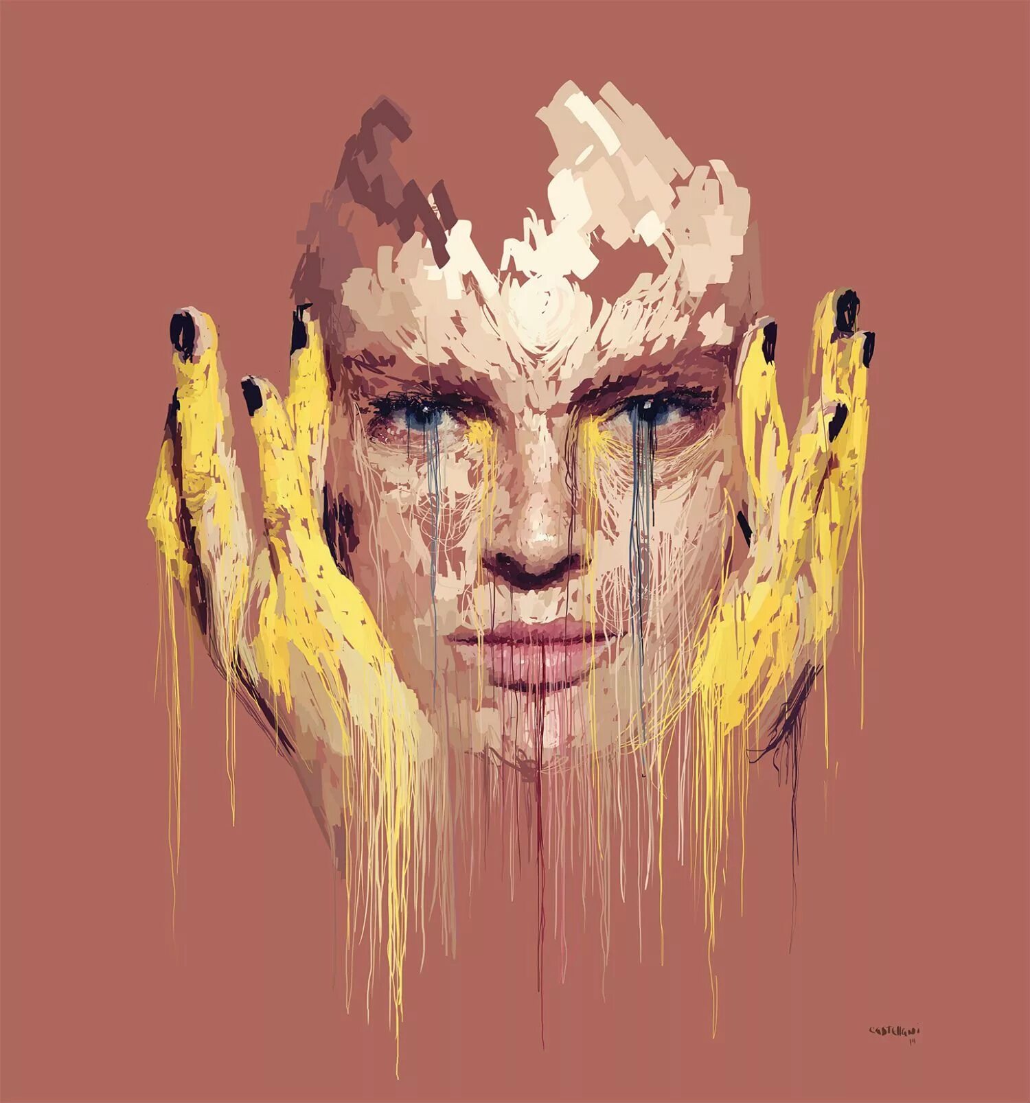 Digital paint. Необычные портреты. Портреты в необычном стиле. Креативная живопись. Необычные портреты живопись.