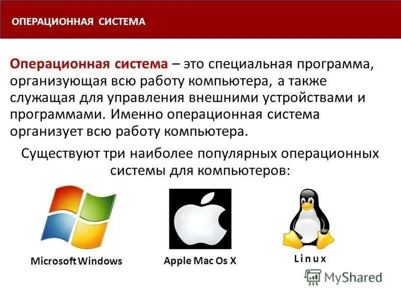 Оперативной системы является. Операционная система. операционная система (ос). самые популярные операционные системы. оперативная система.
