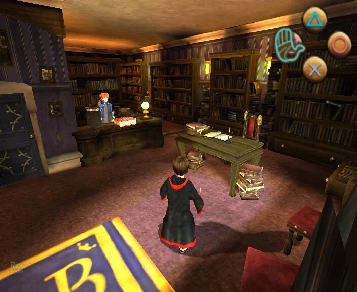 Игра тайный ученик. Harry Potter ps2.