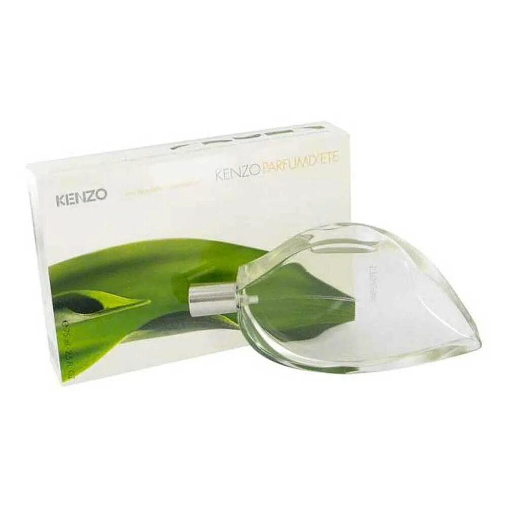 Духи с листиком. Kenzo parfum d ete. parfum d&#039;ete 2002 kenzo. kenzo parfum d ete 75. кензо духи листик.
