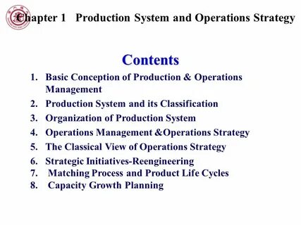 Production system