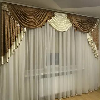 Тюль с ламбрекеном
